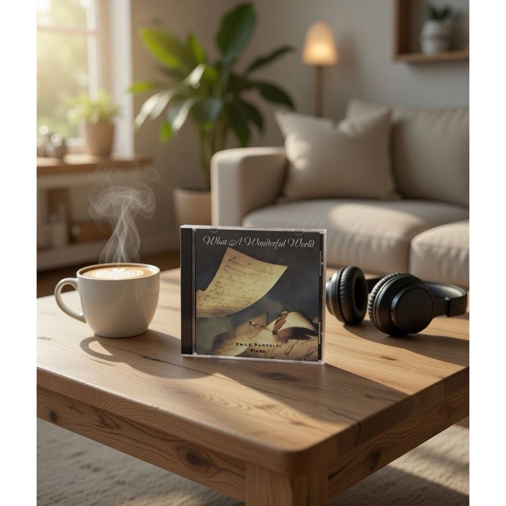 Emile Pandolfi : What a Wonderful World  CD. New/ Sealed.